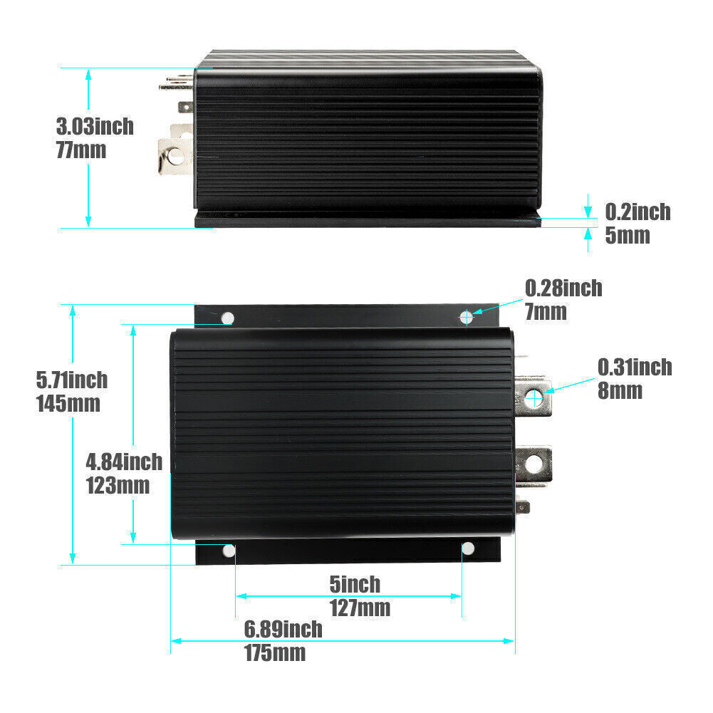 New For Curtis 1204-009 EZGO Marathon 1204-027 0-5K 24/36V 275A Speed Controller Q