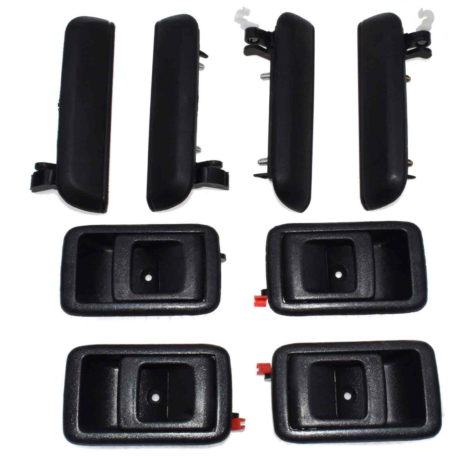 Interior and exterior door handles for Tercel 95-98 Left rear- v