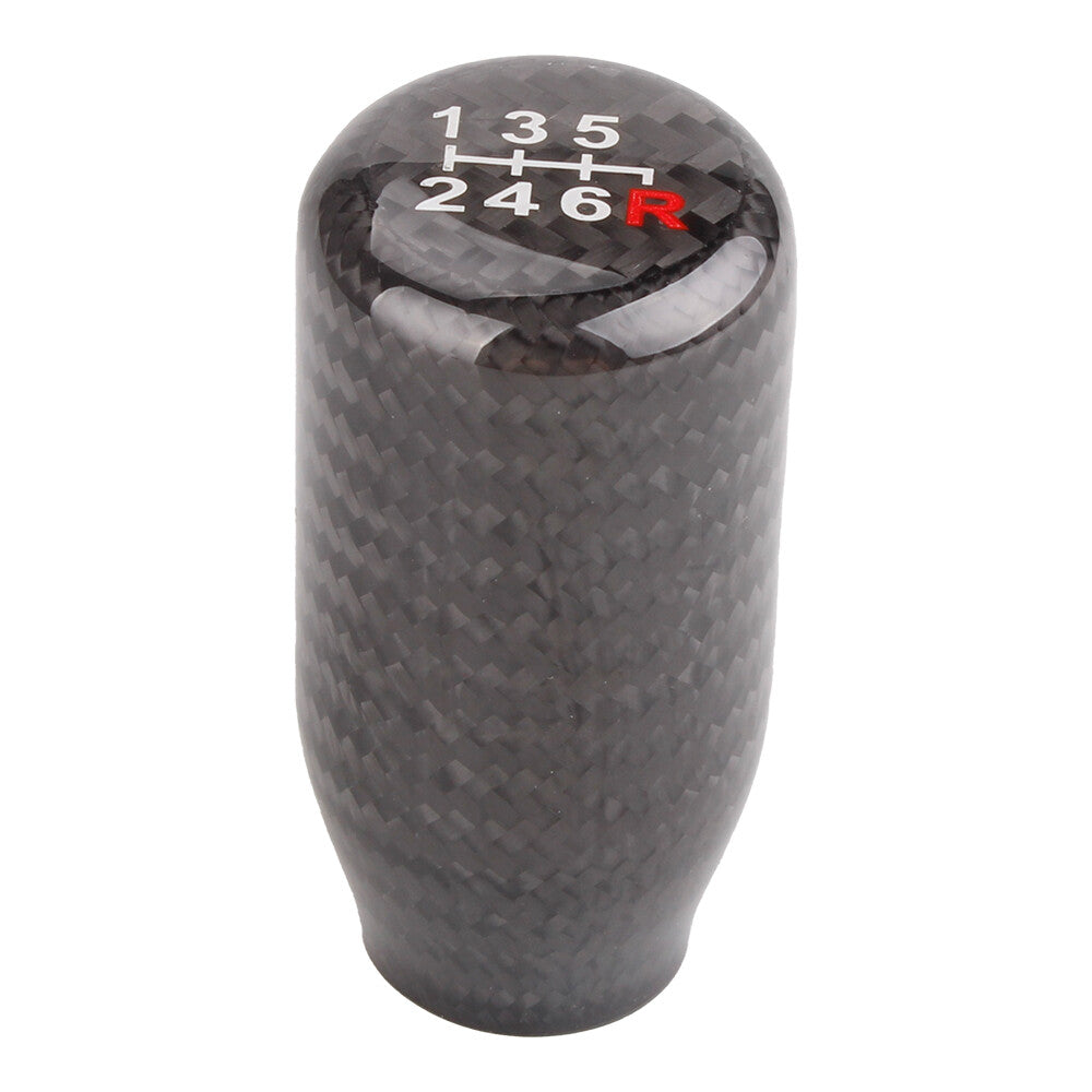 JDM Aluminum Manual Transmision Stick Shifter Carbon Fiber Shift Knob 5/6 Speed