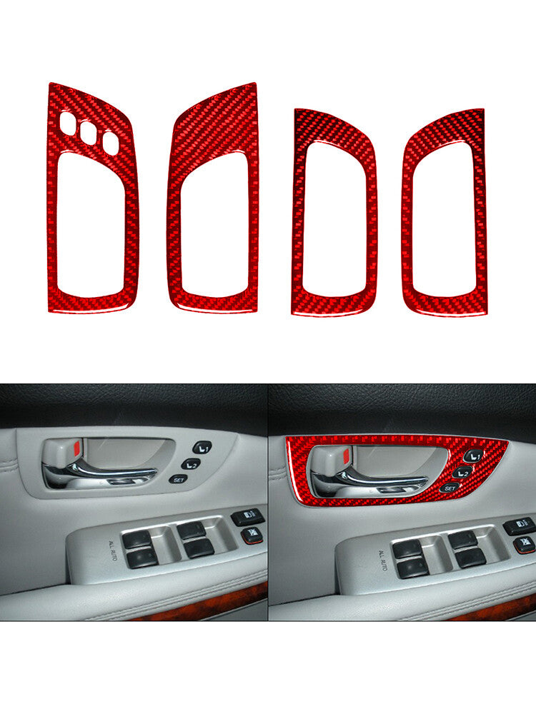 Carbon Fiber Steering Wheel Button Trim Type C For Sonic 2012-2016 v