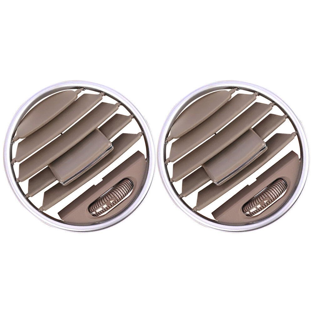 2X For GL Class X164 2006-2012 M Class 2005-2011 Dash A/C Air Vent Grill Brown Q