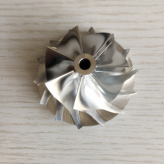RHF5V 39.98/56.00mm 7+7 Blade High-Performance Turbine Billet Compressor Wheel