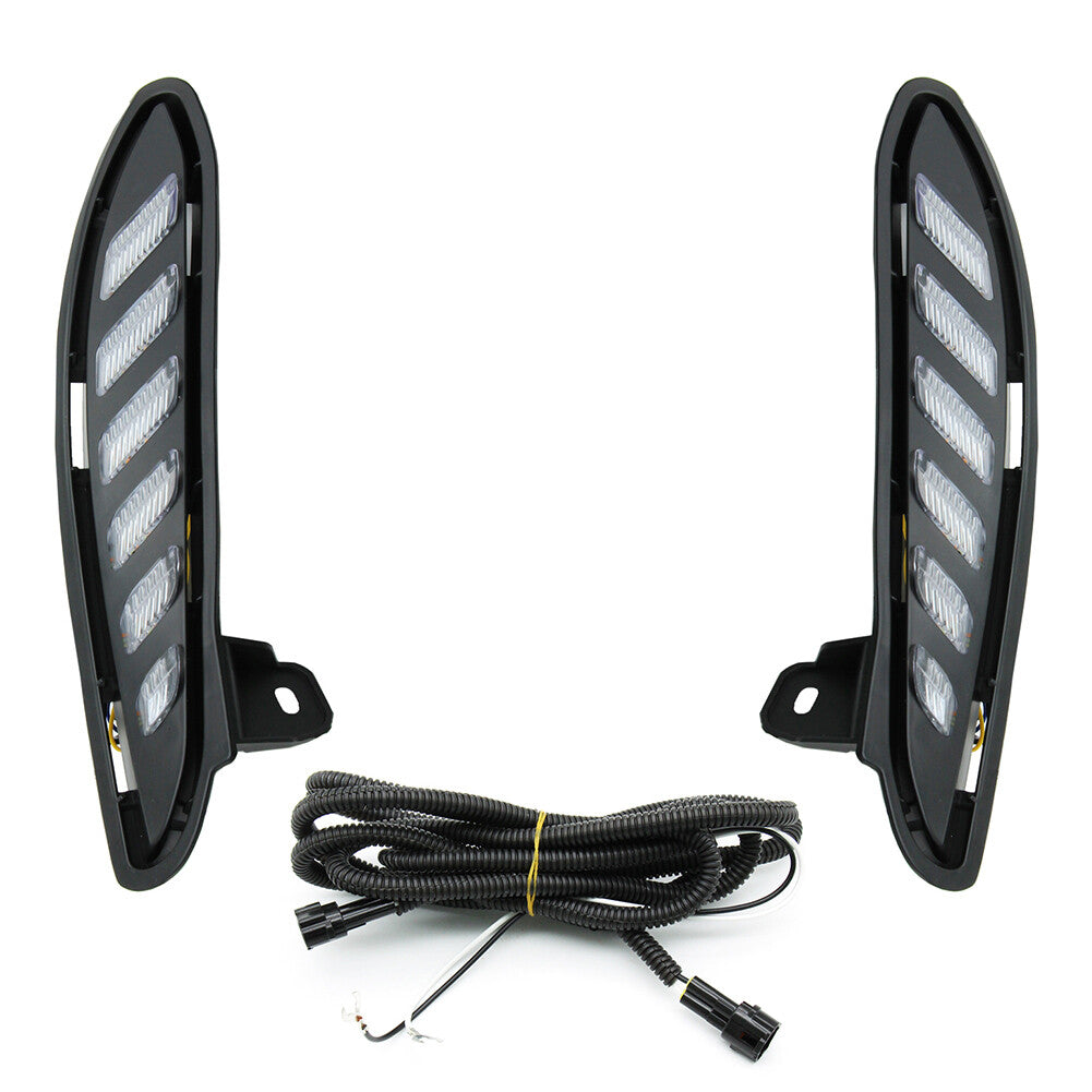 LED Daytime Running Driving Light W/Turn Signal for Toyota Venza HARRIER 2021-22