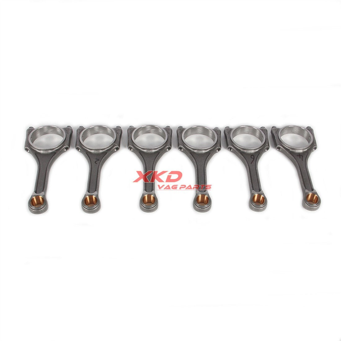 3.2L 6pcs Connecting Rods Fit for AUDI for A4 for A6 for A8 #06E198401# Q