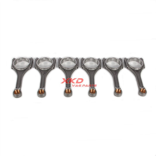 3.2L 6pcs Connecting Rods Fit for AUDI for A4 for A6 for A8 #06E198401# Q