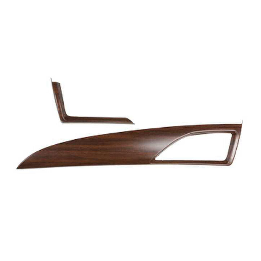 for Cadillac CT5 2020-24 Matte Wood Grain Dashboard for Co -Pilot Strip Panel Trim 2P