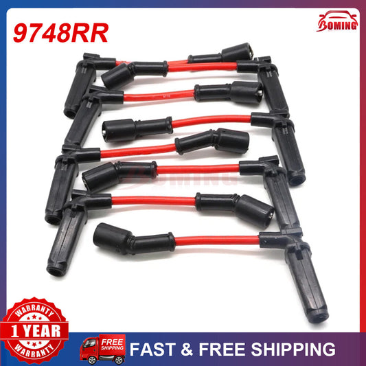 9748RR Brand New Spark Plug Wiring Kit for Chevrolet Silverado Tahoe and for Cadillac for Escalade Q