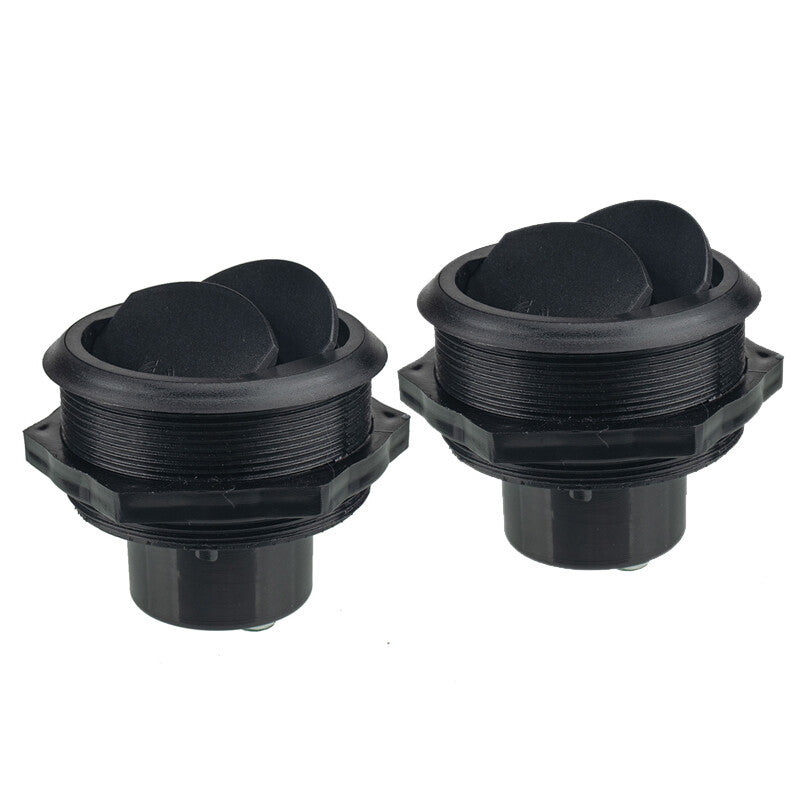 2Pack Vent Air Outlet Rotating Round Ceiling Car RV Bus A/C Air Outlet US Part v