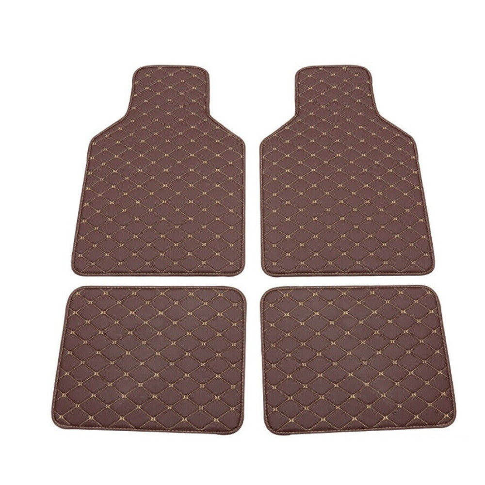 4pcs/set Non-slip Car Carpet Floor Mats Front & Rear Car Interior Accessories n