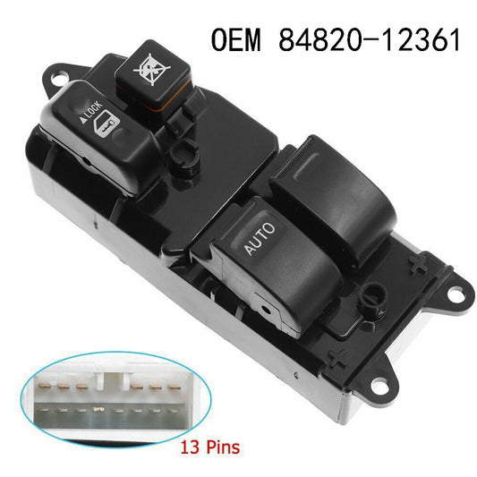 for Toyota for Corolla E11 1997-2002 Power Window Master Control Switch 84820-12361