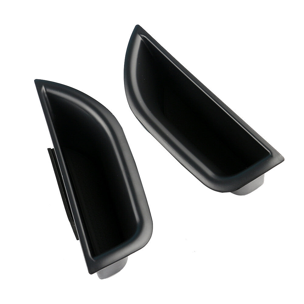 1 Pair Front Door Armrest Storage Holder Box for Mercedes W212 E-Class 2010-2014 Q