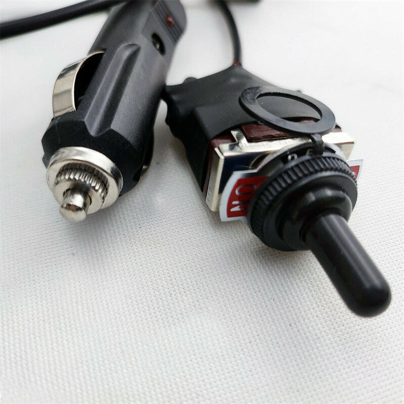 Electric Exhaust Valve Manual Switch Control Line Box +3.5M Extension Power Cord Q