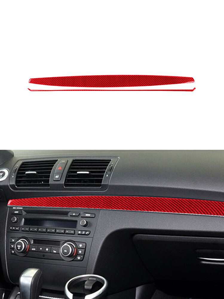 Dashboard Trim Strip Cover For 1 Convertible E82/E88 08-2013 Red New n