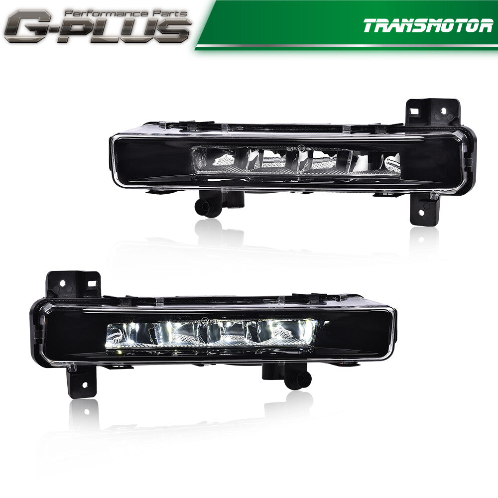 LED DRL Fog Light Black Suitable for 16-2020 for 5 G30 G31 G38 520i 530i 540i- v