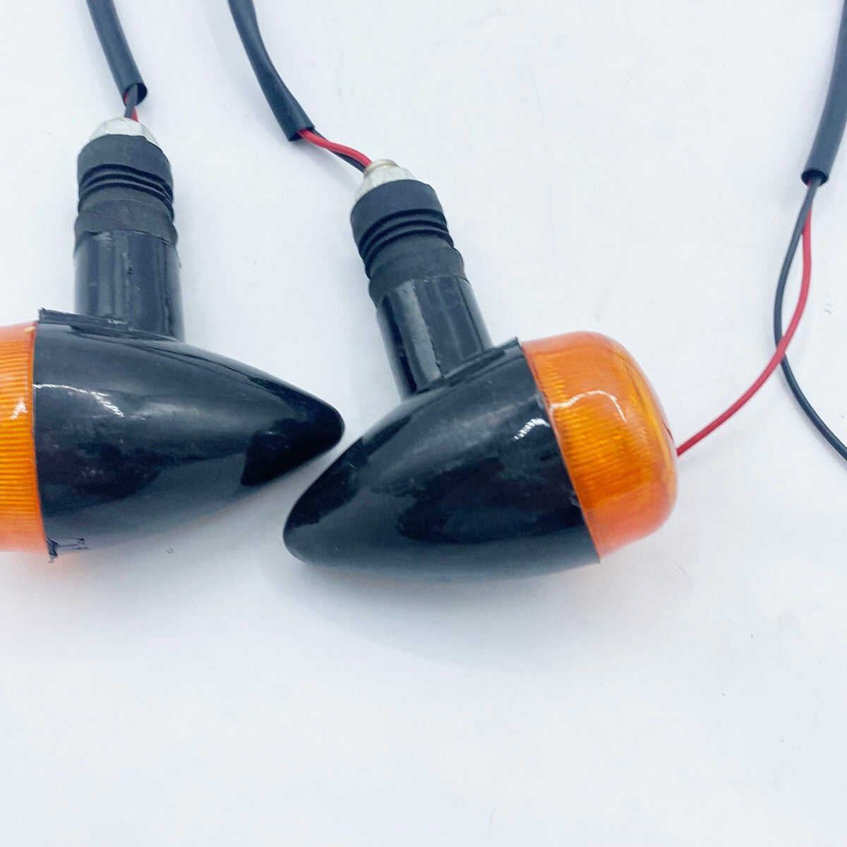 2PCS for Suzuki Boulevard C50 M50 C90 Amber Turn Signal Lights Chrome
