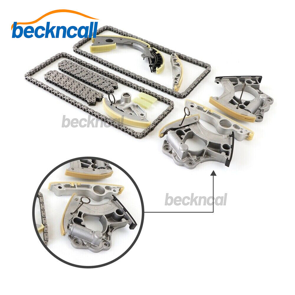 CAJA CCAA Timing Chain Kit for Audi A4, A6,Q5 Quattro 2009-2012 3.2L V6, for A8 4.0L