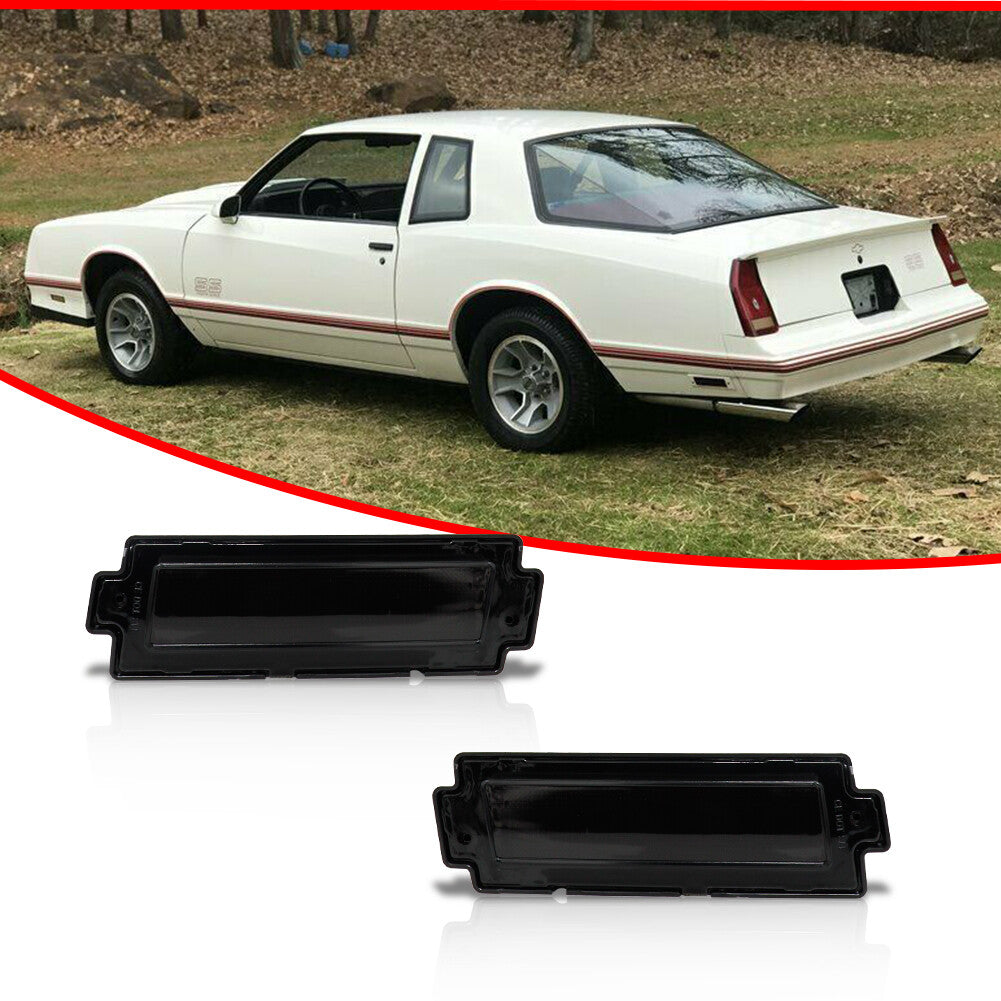 Rear Fender Side Marker Light Lens L + R Kit for 1981 - 88 for Monte Carlo - v