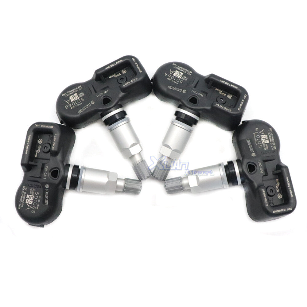 Tire pressure sensor (TPMS) for Infiniti M37 and 4x 40700-1LA0E PMV-C811- v