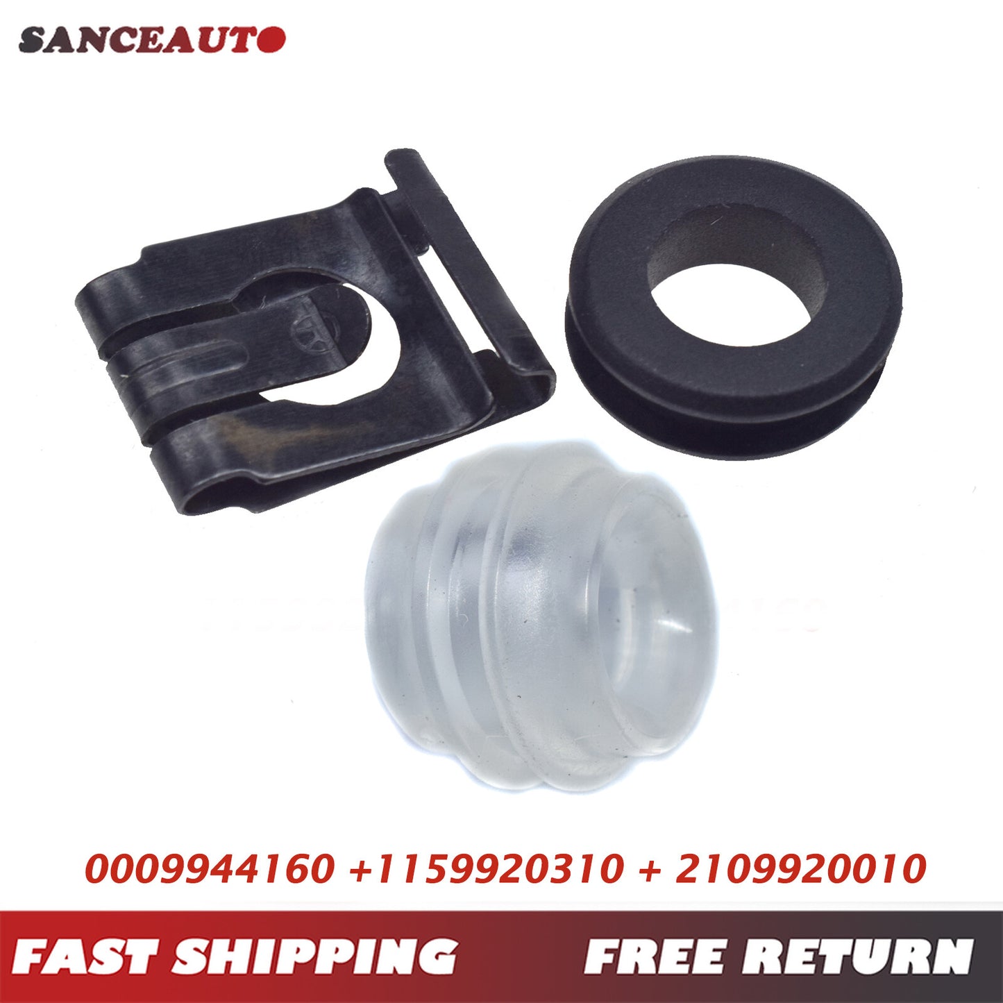 3-piece pack of for Mercedes W115 W124 automatic shift linkage bushing 1159920110- n
