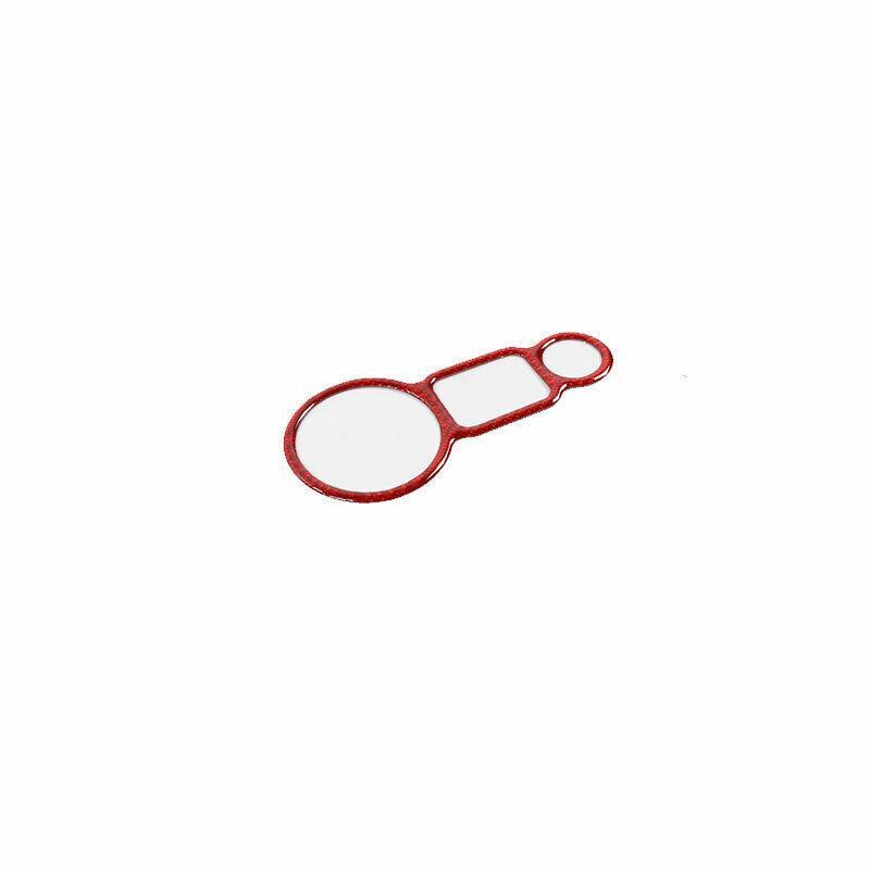 for Dodge for Challenger 2015-21 Red Carbon Fiber Function Control Button Frame Trim