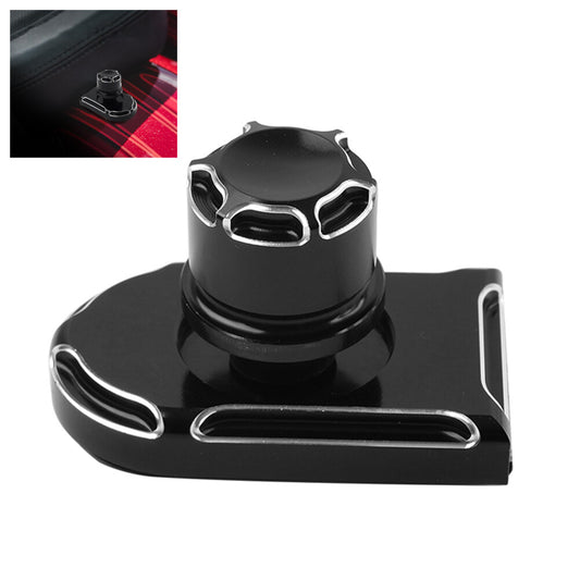 Rear Mudguard for Seat Bolt Screw with Knob Cover Tab Fit for Harley Touring 1996-24