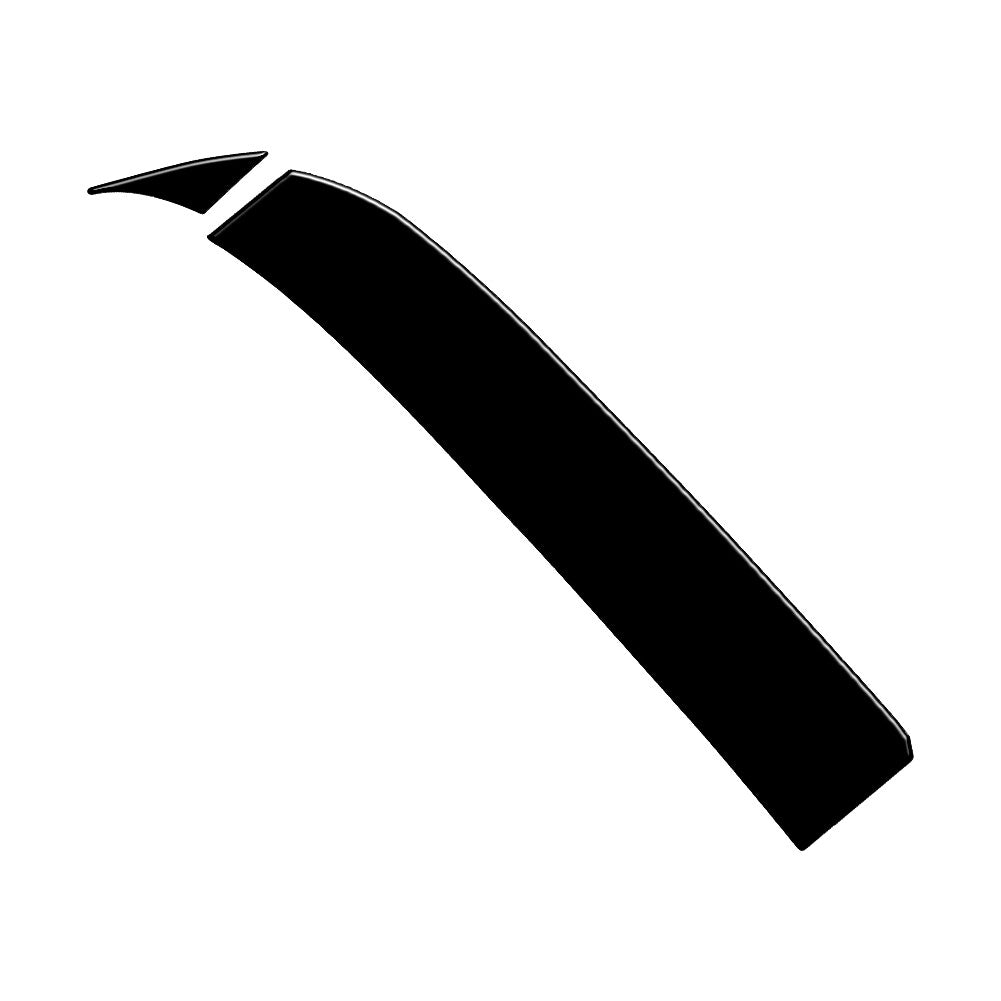 2Pcs Gloss Black Passenger Dashboard Cover Trim for Toyota Matrix 2009-2014