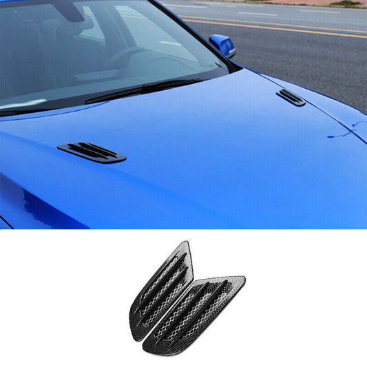 for BMW G01 X3 2018-21 ABS Carbon Fiber Front Side Air Vent Fender Cover Trim 2P
