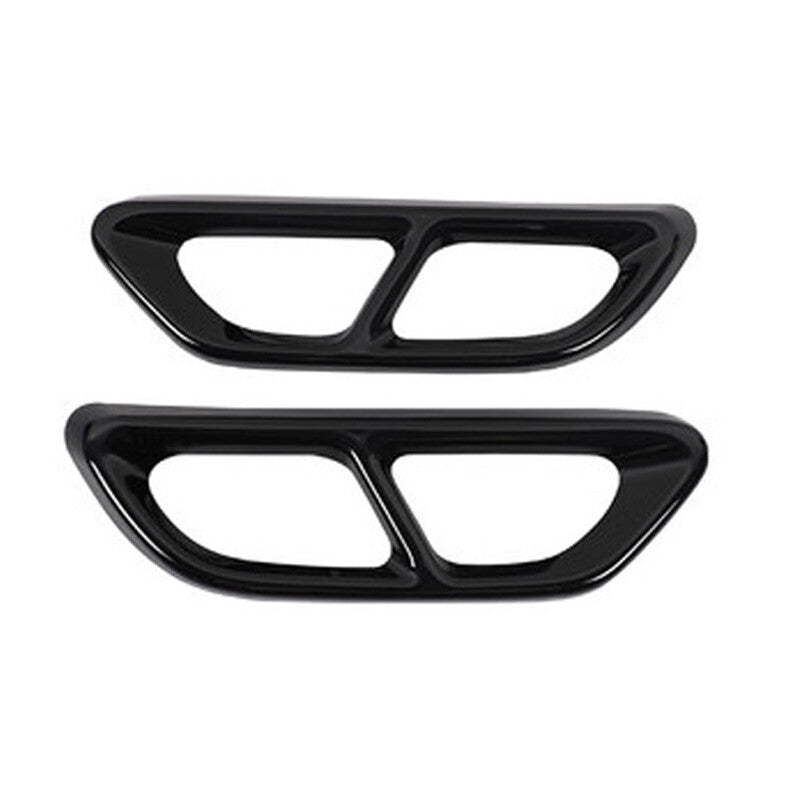 Stainless steel rear muffler exhaust pipe cover trim for Honda Accord 2018 - 2020