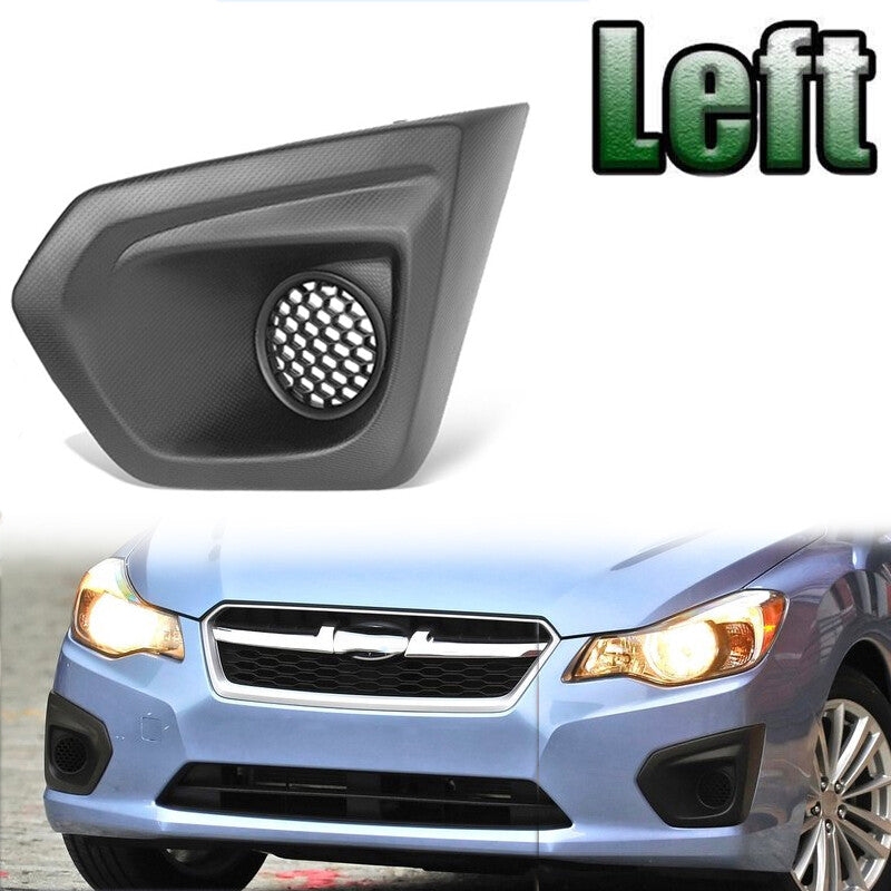 Left Front Fog Lamp Frame Cover Bezel Cover for Subaru Impreza 2012-2014 v