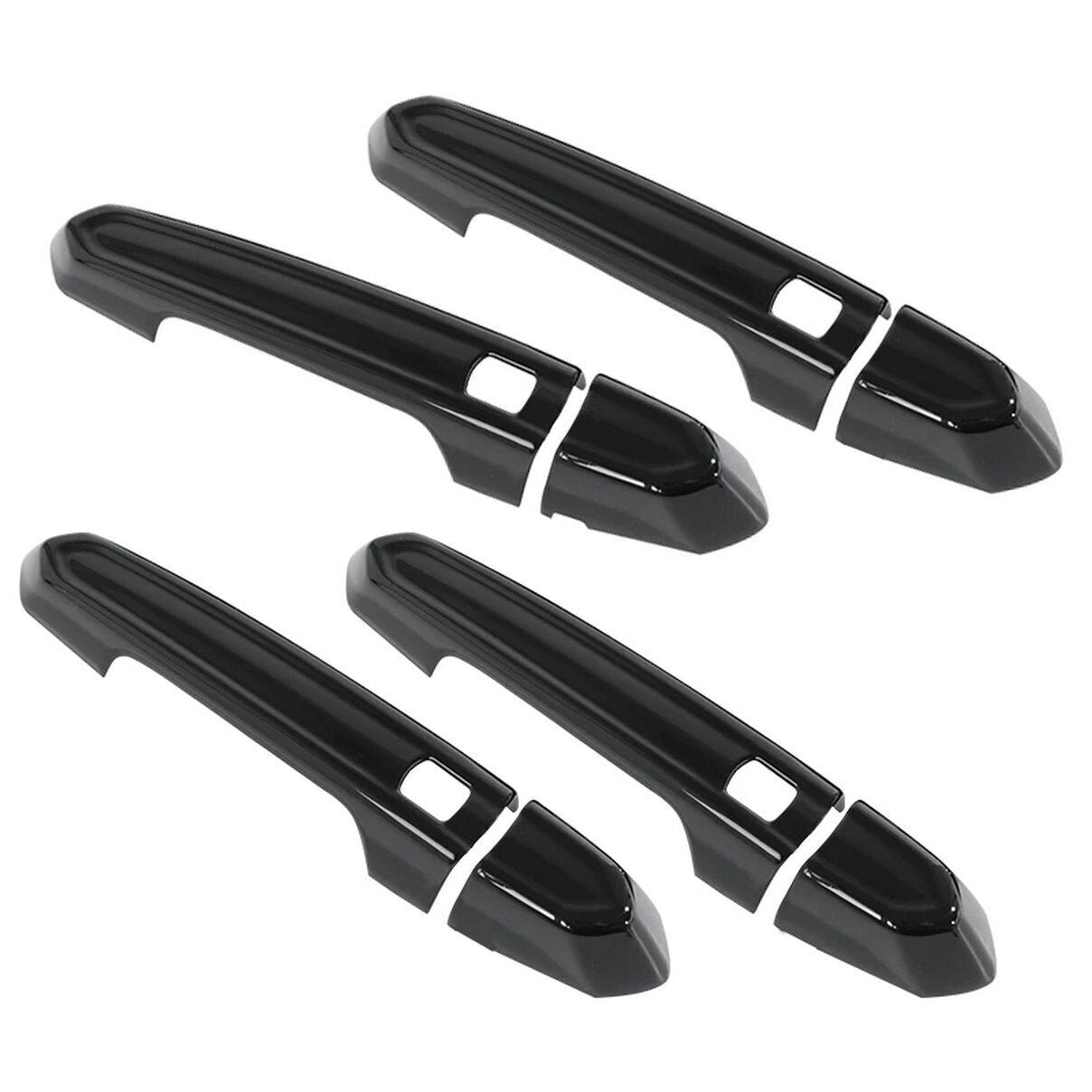 For CadillacATS XTS CT6 XT4 XT5 XT6 Gloss Black SmartKey Door Handle Cover Trim