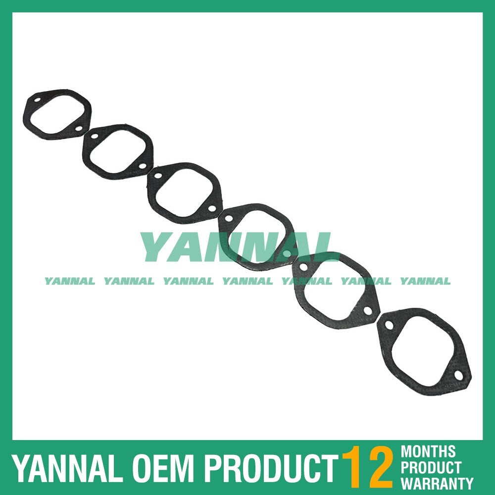 3412 1299452 X6 gasket exhaust manifold suitable for CAT 3406B 3406C