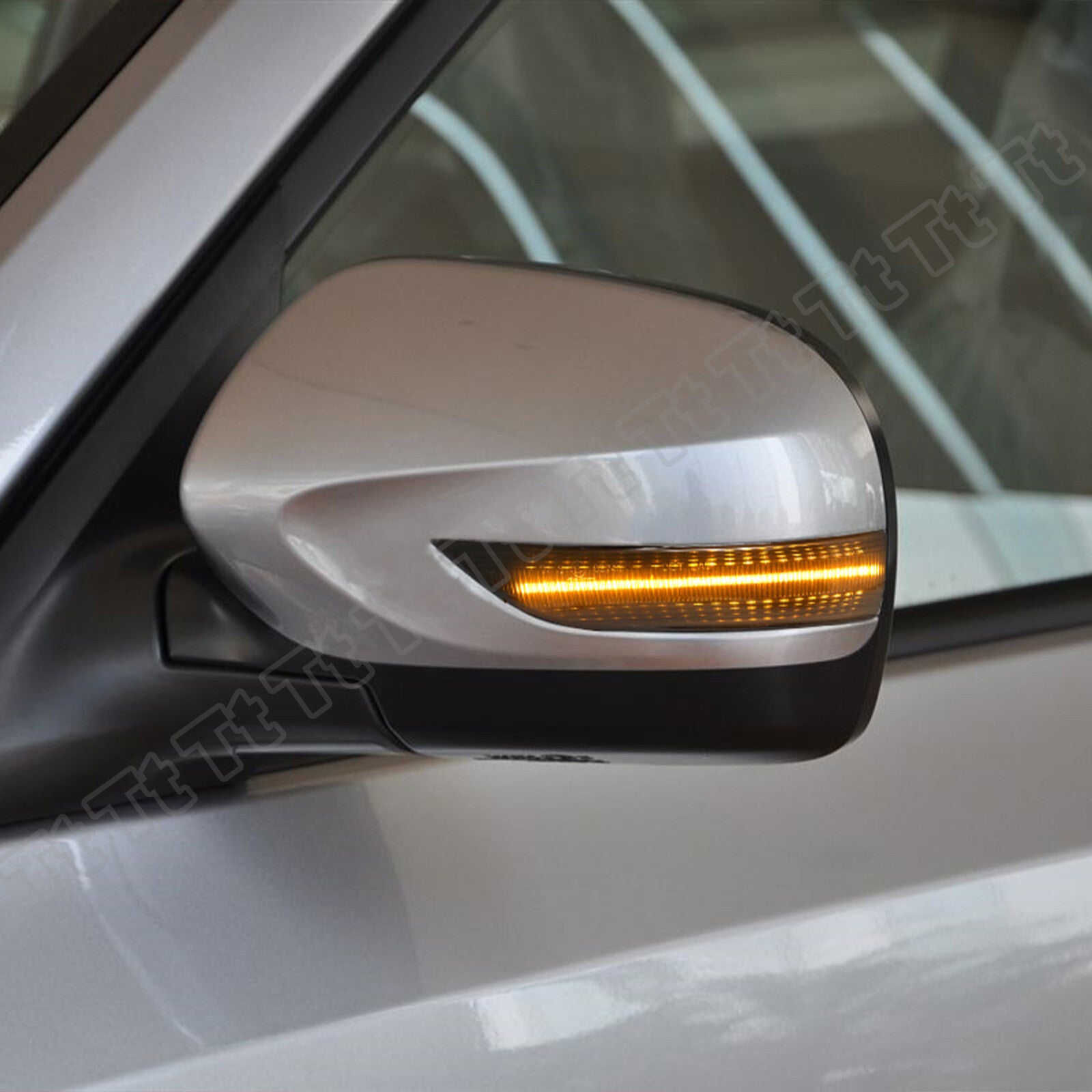 Sequential LED Side Mirror Turn Signal Lights for Subaru Impreza WRX STI Forester- v