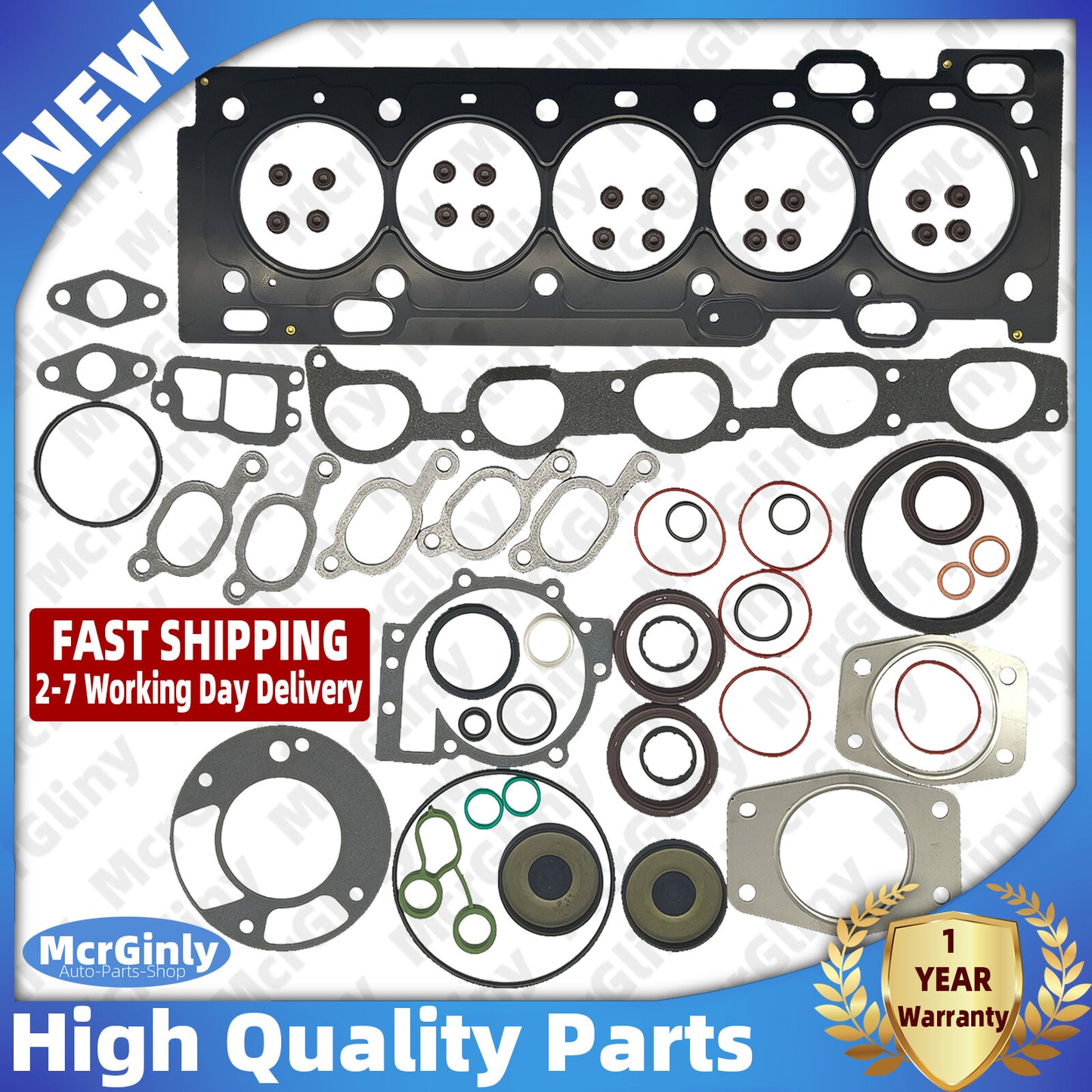 Engine Cylinder Gaskets Seal Kit for Volvo S60 2005 06 07 08-2009 2.4T #B5244T5 n