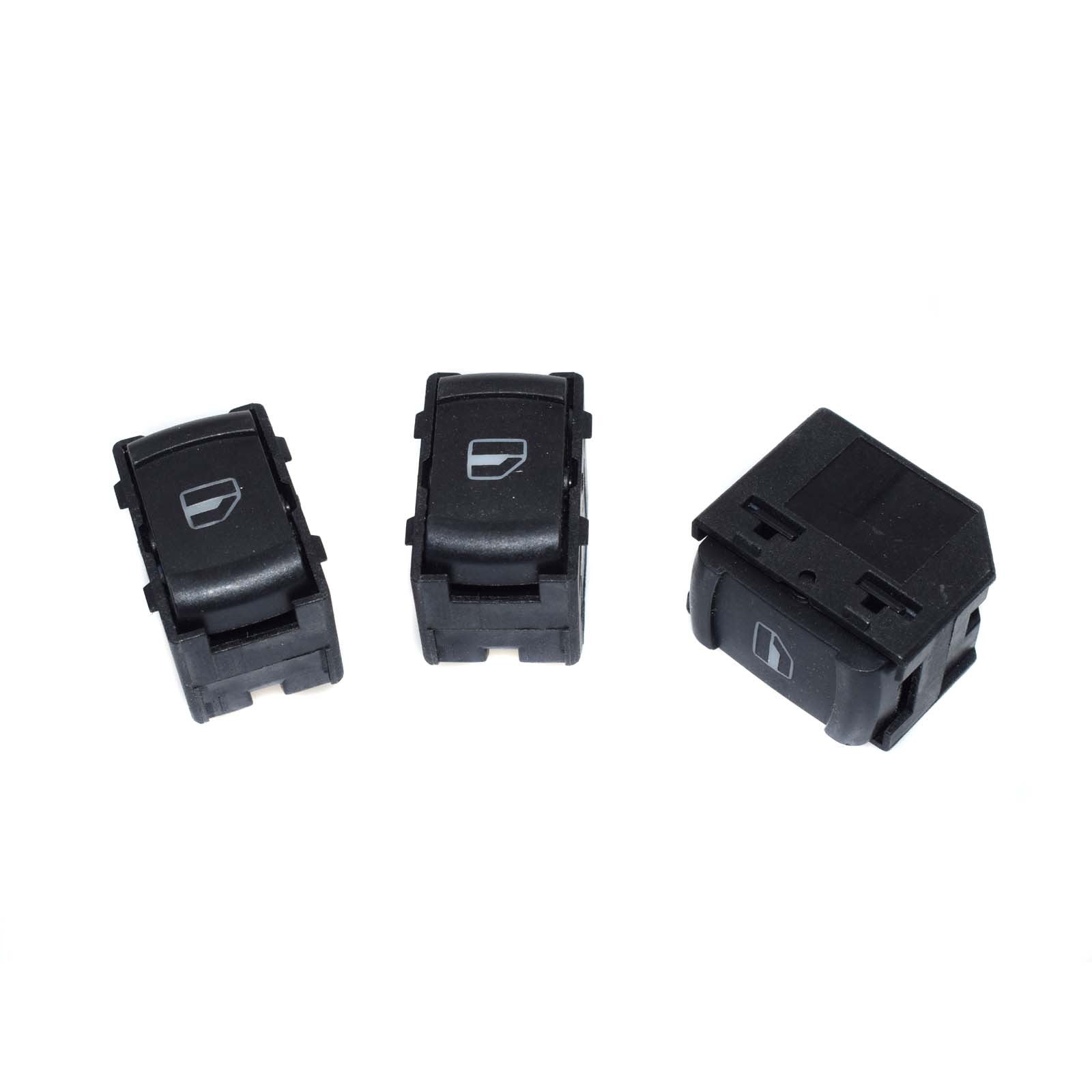 Brand new right-side power window single switch for Jetta for Golf 3B0959855B, 3-piece set. n