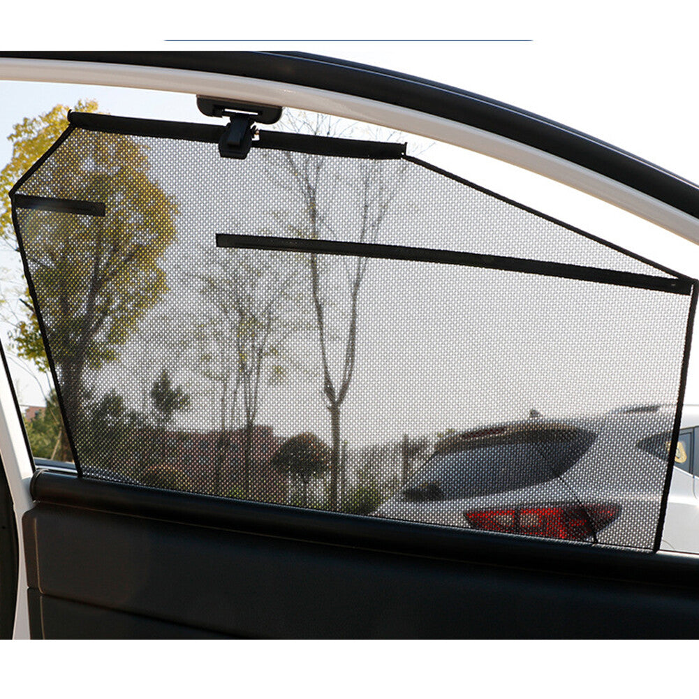 Car Left Front Window Sunshade Baby Automatic Privacy UV Protection Retractable