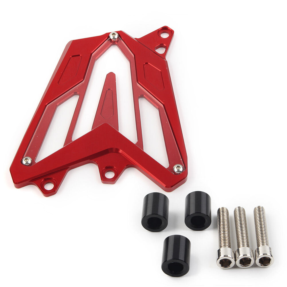 Engine Sprocket Cover Chain Guard for YAMAHA MT07 2014-2023 XSR700 2015-23 Red Q