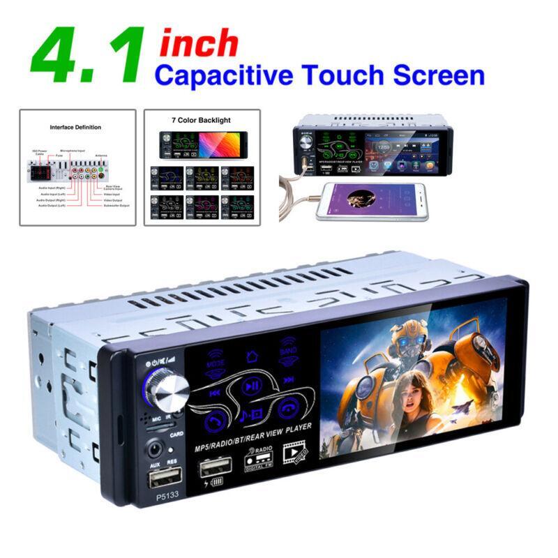 In-car stereo Bluetooth HD touchscreen WMA AUX integrated steering wheel controls 4.1- n