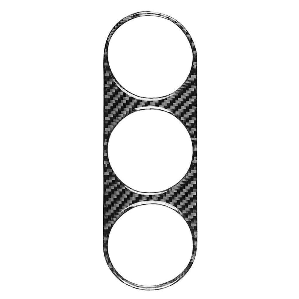 Carbon Fiber Air Conditioning Switch Panel Cover for Dodge for Challenger 2008-14 13