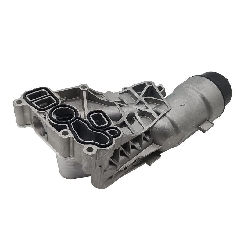 aluminum oil cooler filter housing assembly for BMW X1 and for Mini Cooper Q
