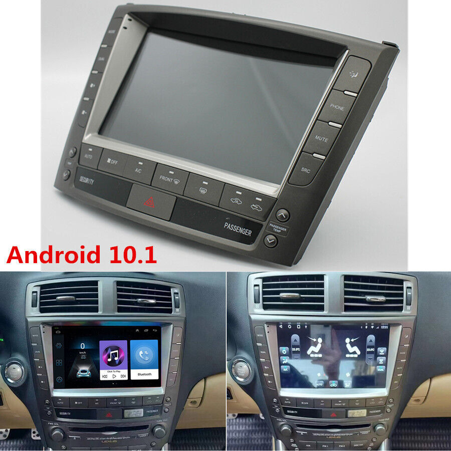 9 Android 10.1 Stereo Radio GPS Wifi for Lexus IS250 IS300 IS350 4-Dr 2005-2012 Q