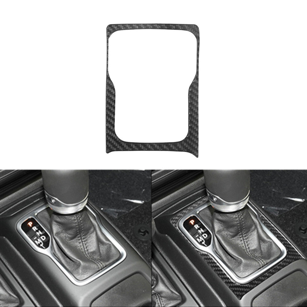 2Pcs Carbon Fiber Interior Door Handle Cover Trim For Z4 E89 2009-2016 v
