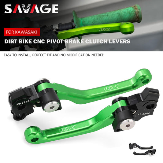 CNC Pivot Brake Clutch Levers for KAWASAKI KX450F 2019 KX450 2023 KX450SR/X 250 Q