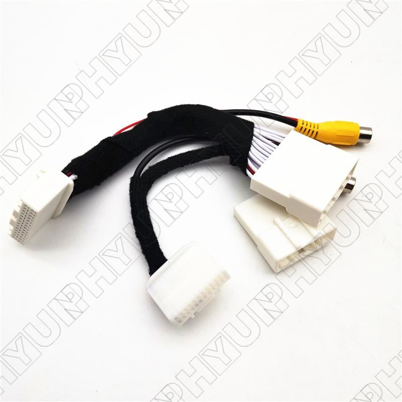 28 Pins Front Backup Camera 24 Pin Rear Camera Adapter cable for Toyota Prius