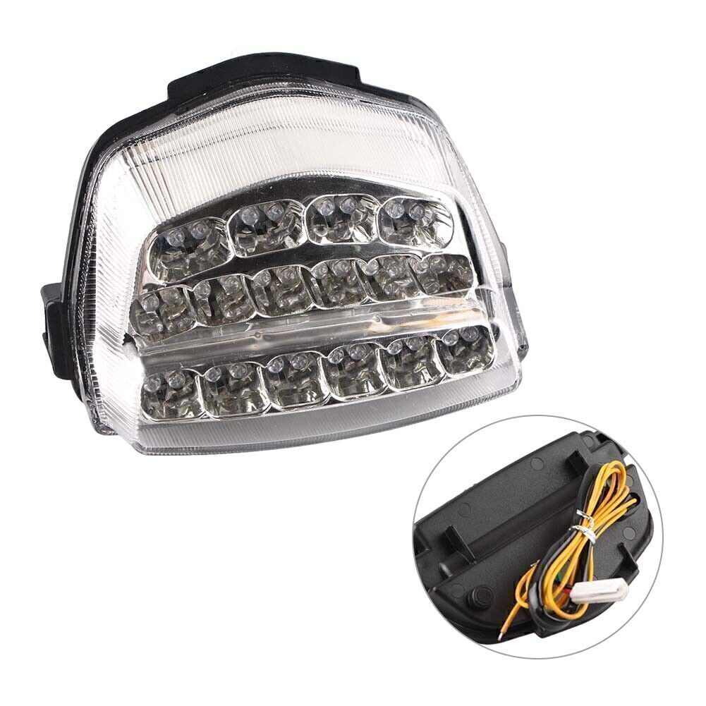 for Honda CBR1000RR 2008-12 Clear Motorcycle LED Rear Lamp Brake Stop Tail Light