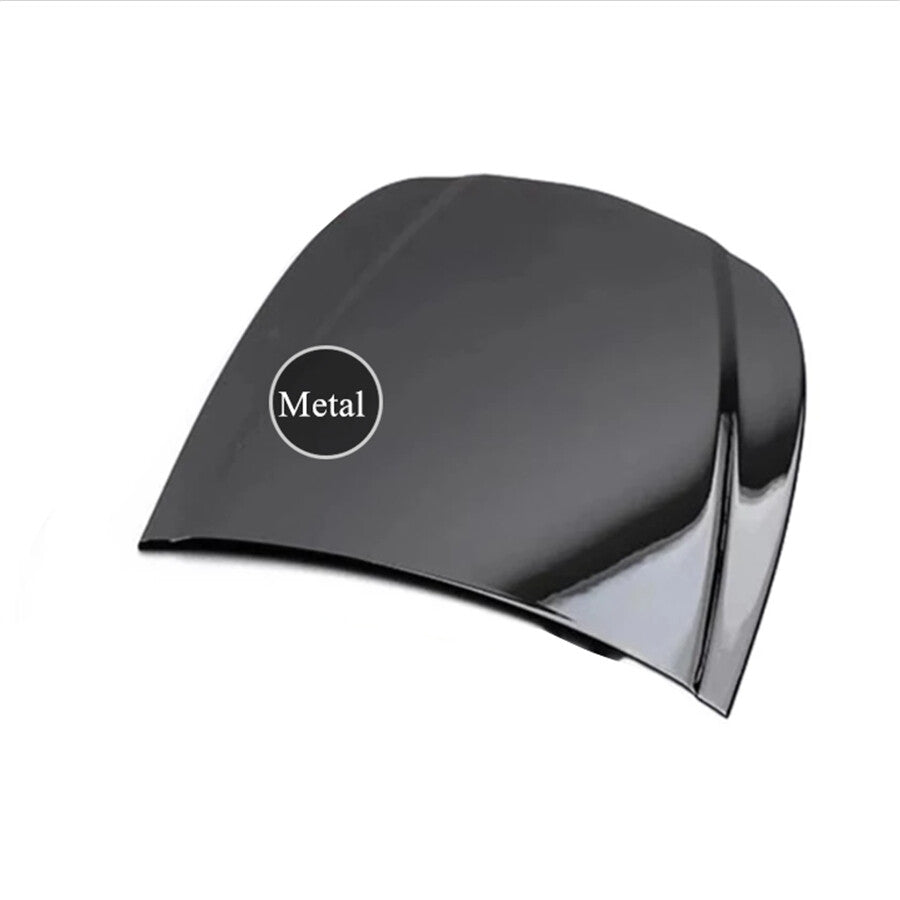 Car Hood BLACK Metal Vinyl Wrapping Paint Display Model Small for Mini 26CM × 30CM Q