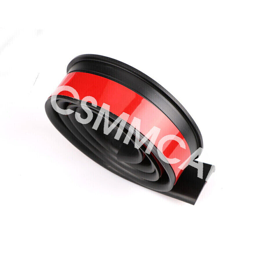 2pcs Car Wheel Eyebrow Fender Flares Protector Trim Kit Rubber Black Accessory