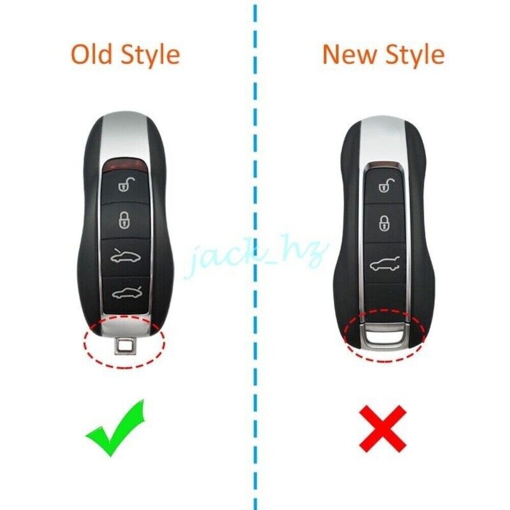 Transparent Clear Car Key Fob Cover Case For Macan for Cayenne Accessories n