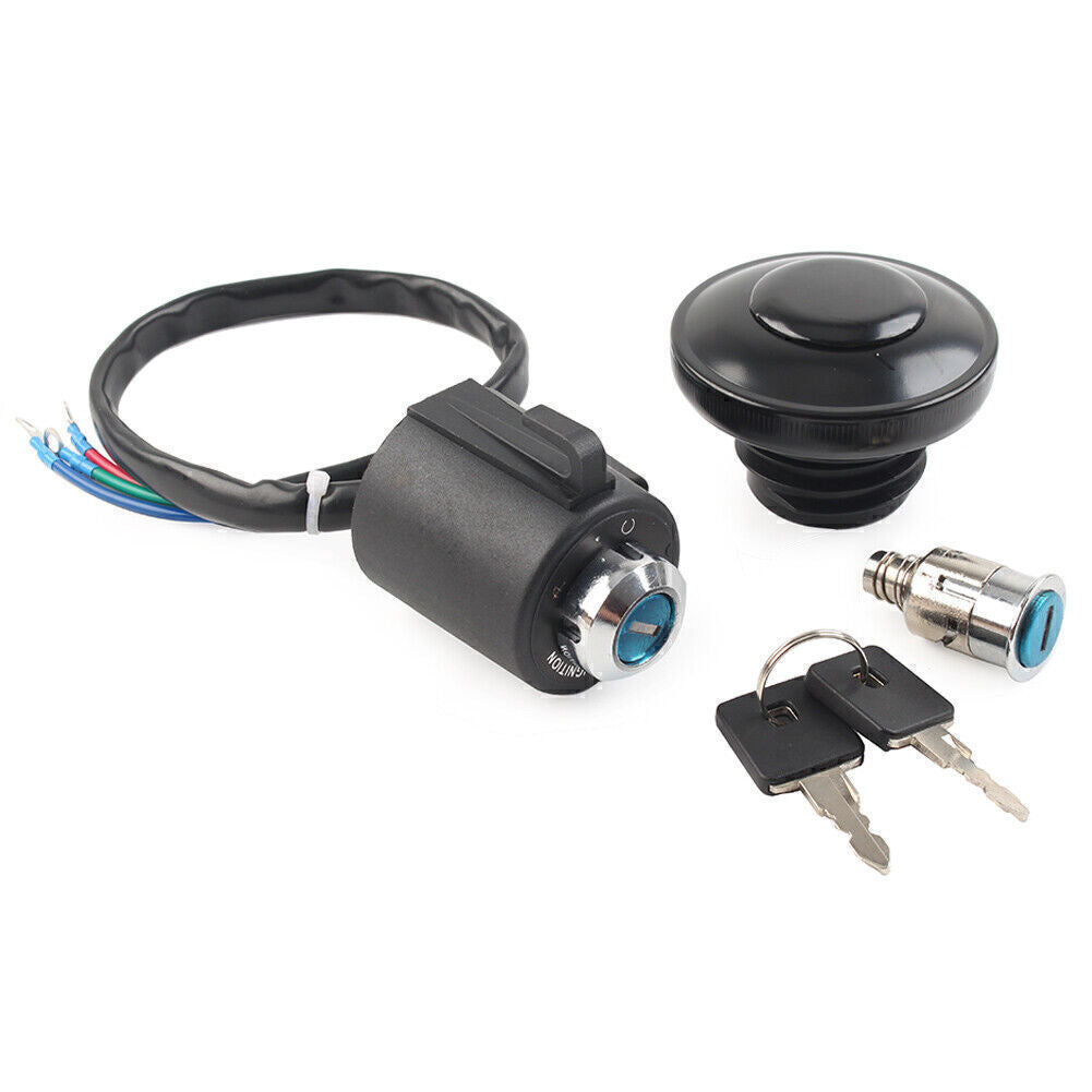 Fit for Harley Sportster 883 XL 883 1995-03 Ignition Switch Lock Gas Cap Cylinder UK