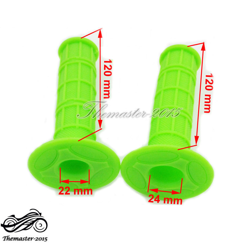Soft Rubber Pit Dirt Bike Throttle Handle Bar Hand Grips XR CRF 50 SSR Pitster Q