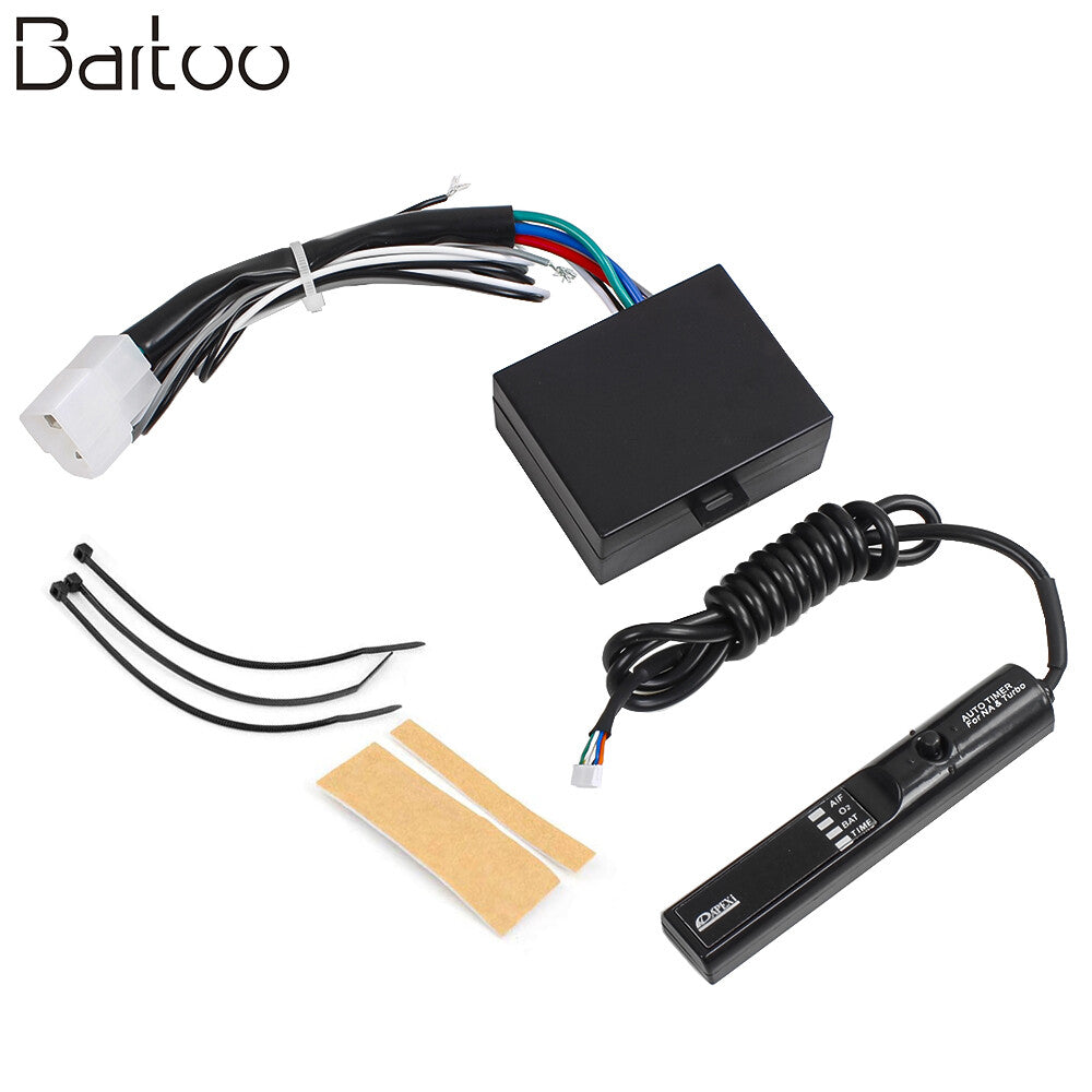 12V Auto Car Turbo Timer For NA Turbo Black Pen Control LED Red Unit Universal Q